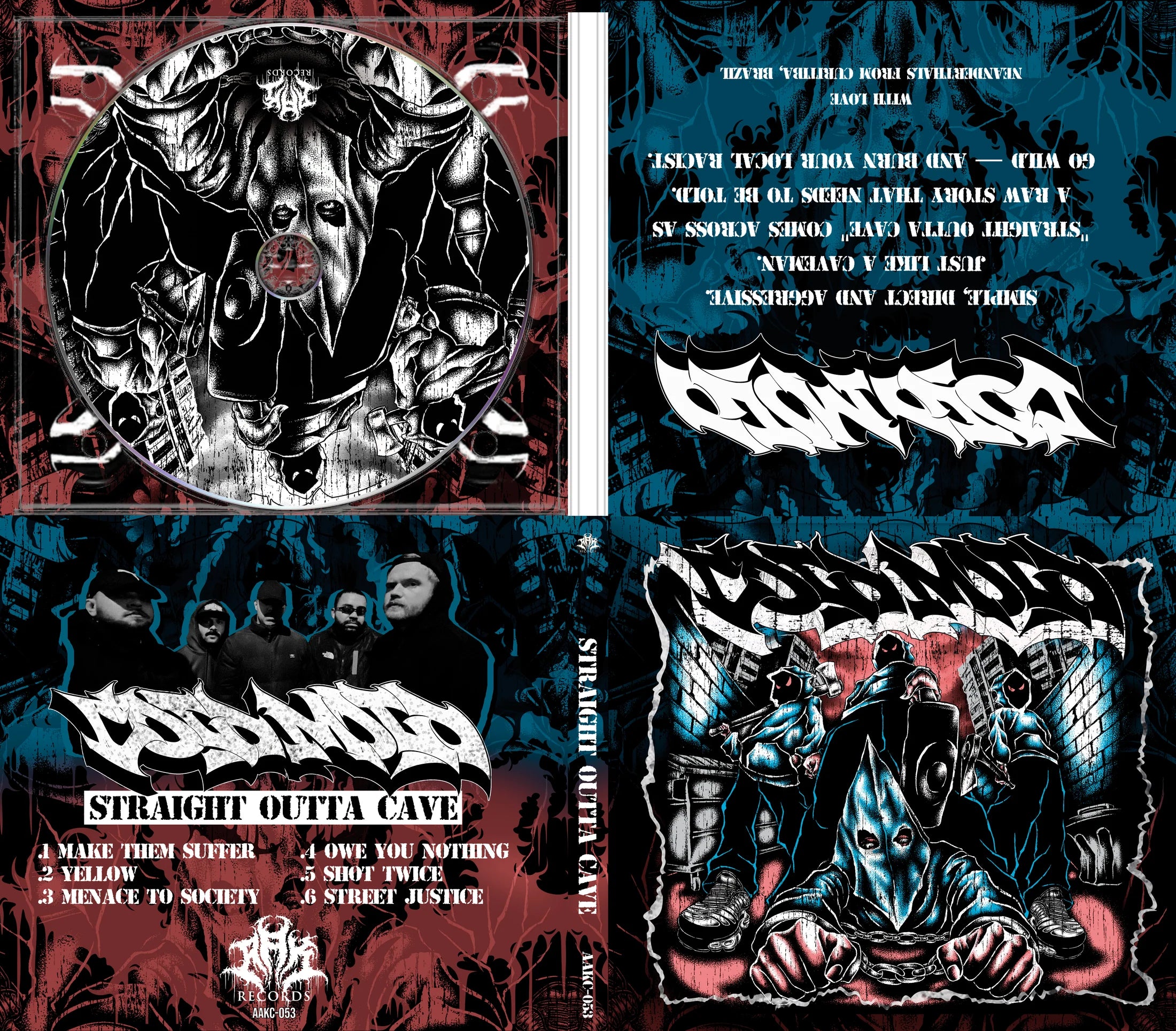 COLD MOLD -"STRAIGHT OUTTA CAVE"CD image 1