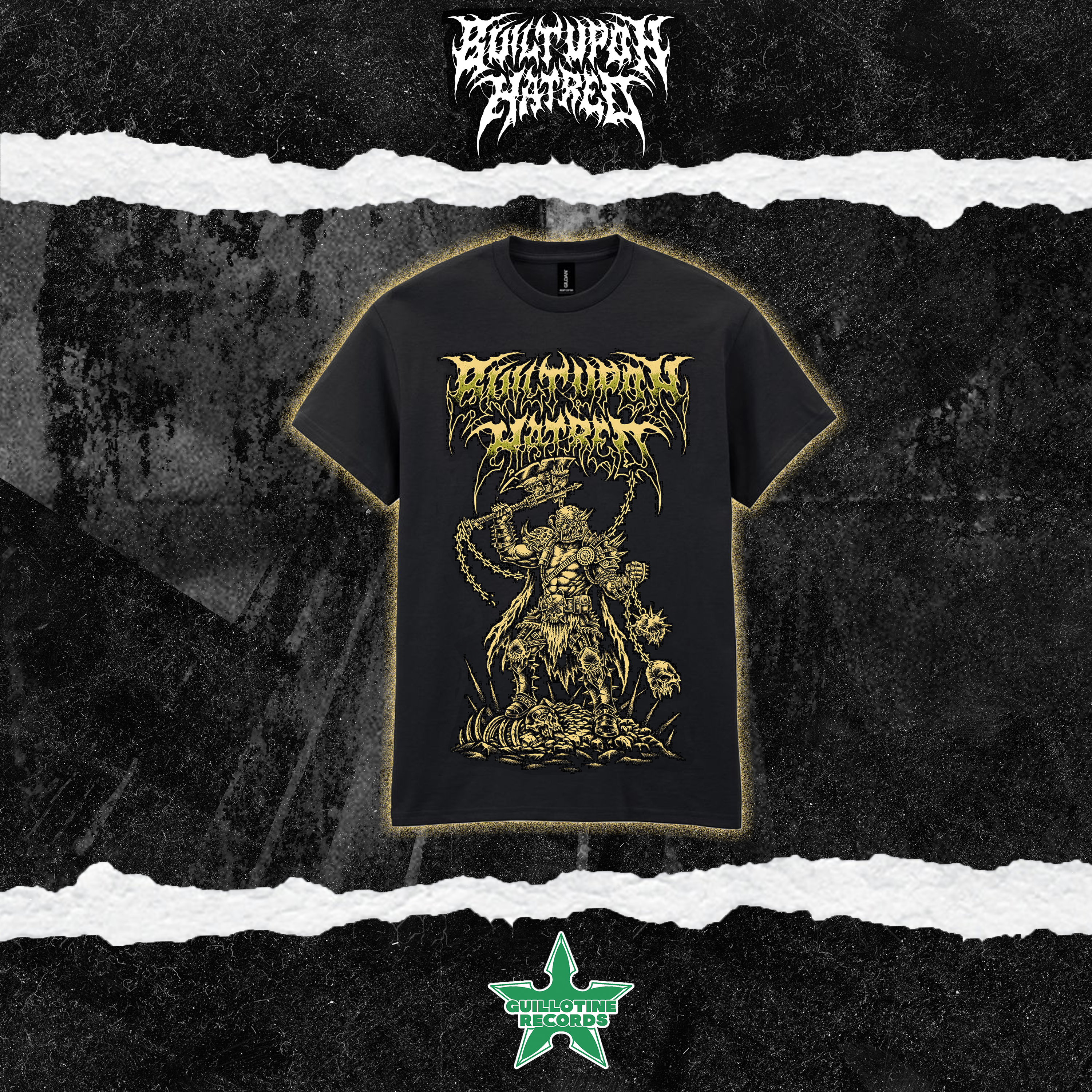 BUILT UPON HATRED T SHIRT image 0