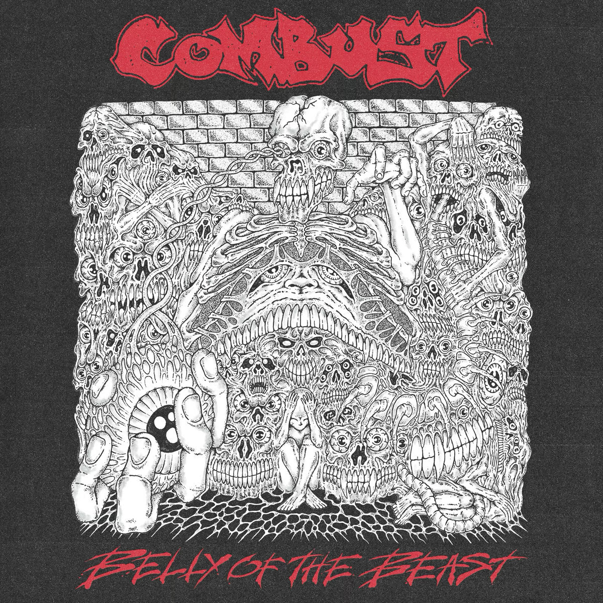 COMBUST - "BELLY OF THE BEAST" CD (PRE ORDER) image 0