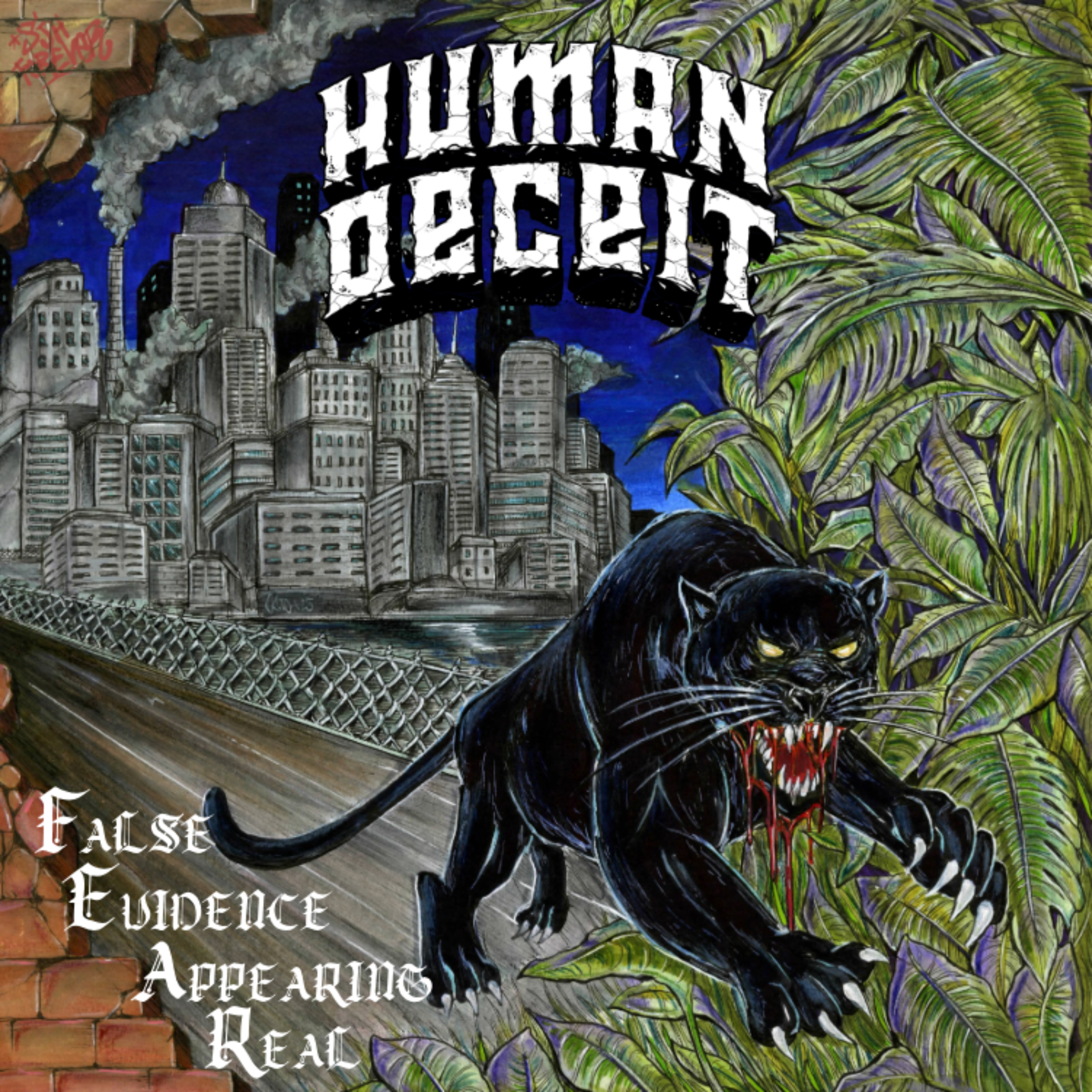 HUMAN DECEIT - "FALSE EVIDENCE APPEARING REAL" CD image 0